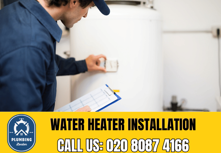 water heater installation Hampstead